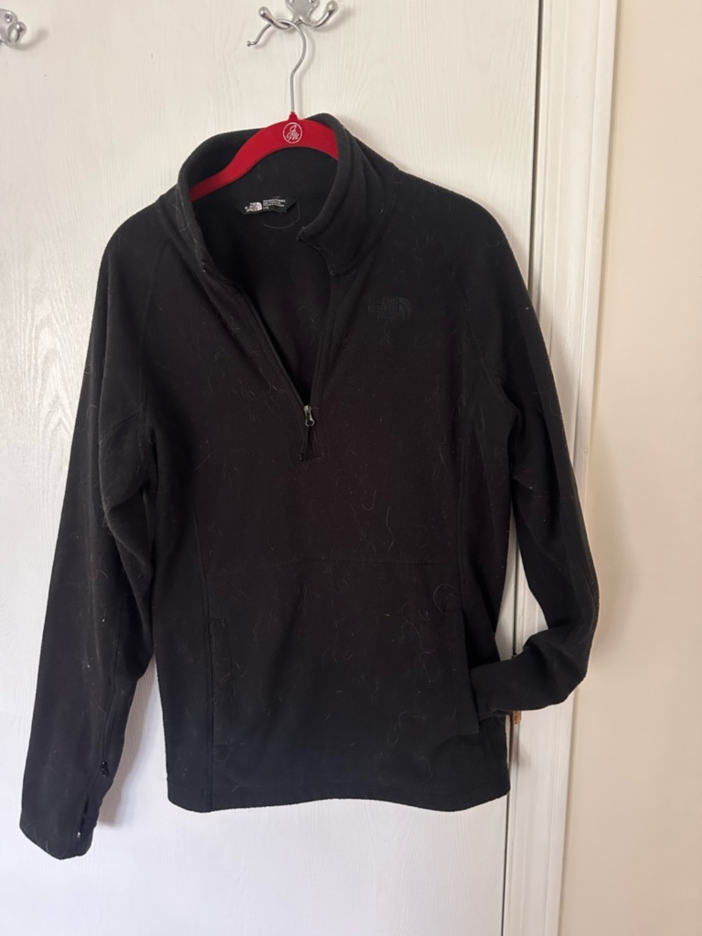 The North Face Women’s Black Half-Zip Fleece Pullover